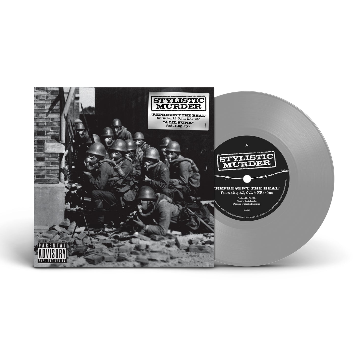 7" Vinyl: Stylistic Murder -Represent The Real / A Lil Funk